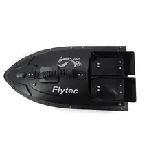 Flytec V500 50 см рыболовная приманка RC лодка 500 м дистанционный рыболокатор 5,4 км/ч 2-24 ч с использованием времени двойной мотор Наружная игрушка с передатчиком
