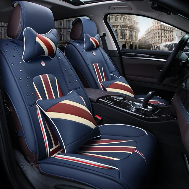 5Seats( Front+Rear)Styling Car Seat Cover For Toyota Camry 40 RAV4