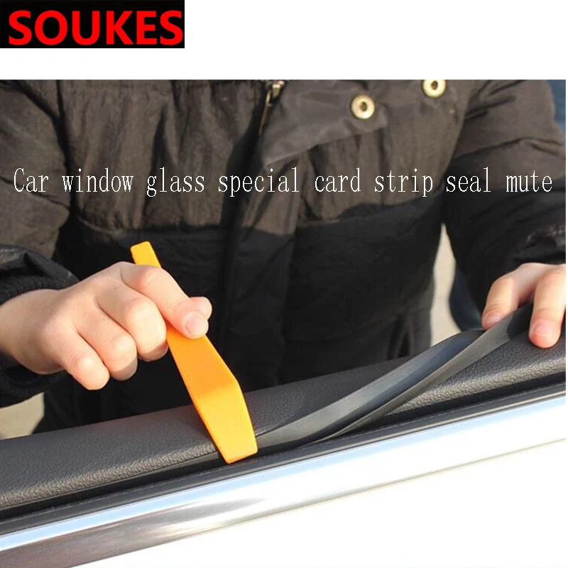 

1m Car Interior Window Gap Soundproof Trim Seal Strip For Suzuki Swift Bmw F10 X5 E70 E30 F20 E34 G30 E92 E91 M Volvo XC90 S60