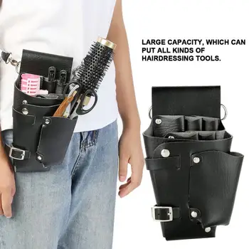 

Professional Hairdressing Tool Pouch Bag Barber Scissor Comb Holster Waist Belt
