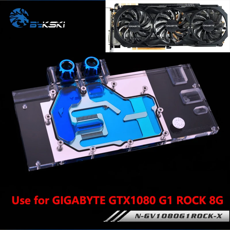 #^Special Price BYKSKI Full Cover Graphics Card Water Cooling Block use for GIGABYTE GTX1080 G1 ROCK 8G GPU Radiator Cooler Block RGB Light #^Special Price BYKSKI Full Cover Graphics Card Water Cooling Block use for GIGABYTE GTX1080 G1 ROCK 8G GPU Radiator Cooler Block RGB Light