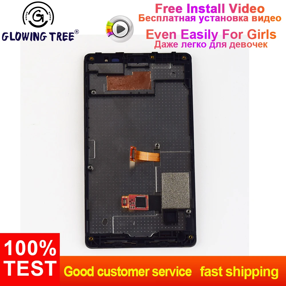 Для Nokia X2 Dual Sim X2DS RM-1013 сенсорный экран дигитайзер сенсор стекло + ЖК-дисплей панель