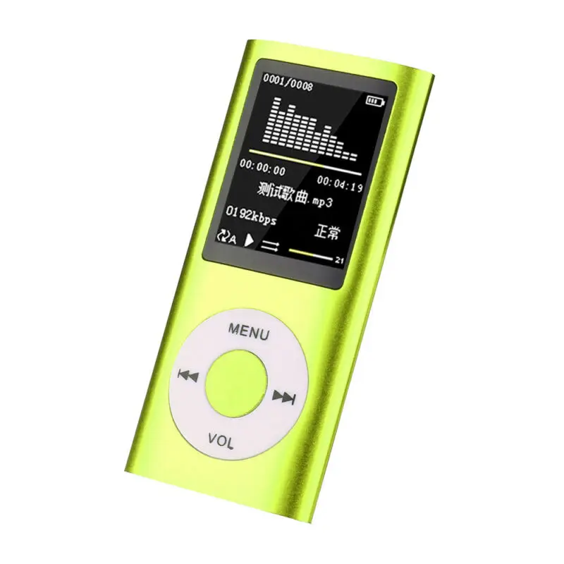 Новинка для IPod, стильный портативный 1," lcd MP3 MP4 музыкальный видео медиаплеер, fm-радио, портативный красочный MP3 MP4 плеер, музыкальный видео