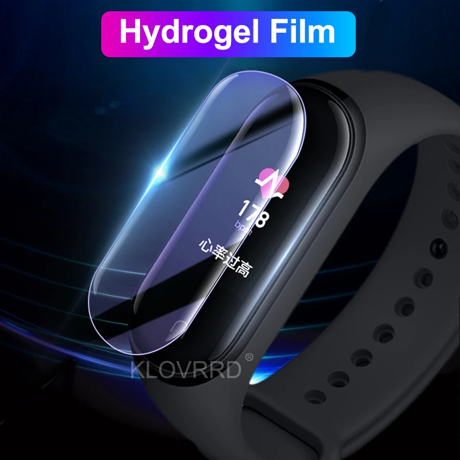 

2Pcs Protective Film For Xiaomi Mi Band 4 3 2 Smart Wristband Bracelet Full Screen Protector Hydrogel Film Not Tempered Glass