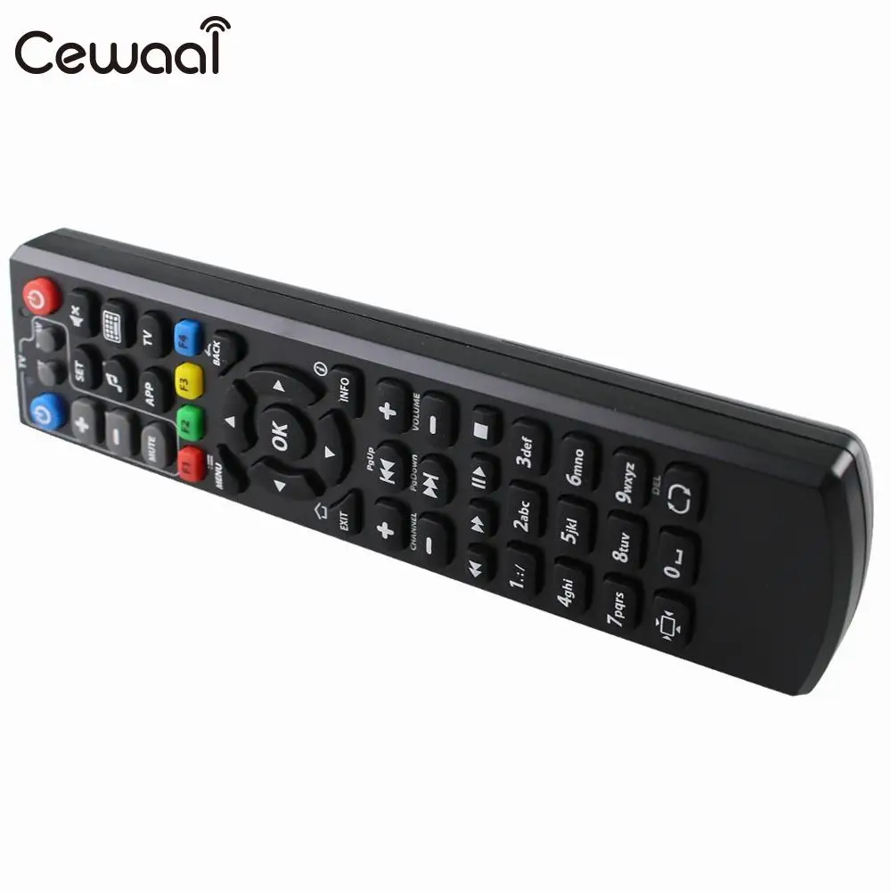 

Cewaal TV Remote Learn Function Infrared Wireless Television Set Top Box Multi-Function Smart TV Box Controller