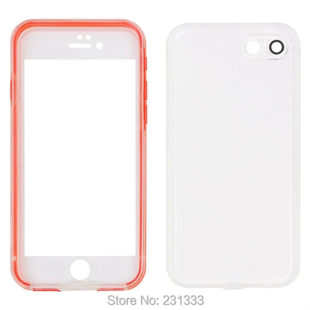 C ku для Iphone 8 7 PLUS I7 6 6S Водонепроницаемый Мягкий ТПУ чехол подводного погружения