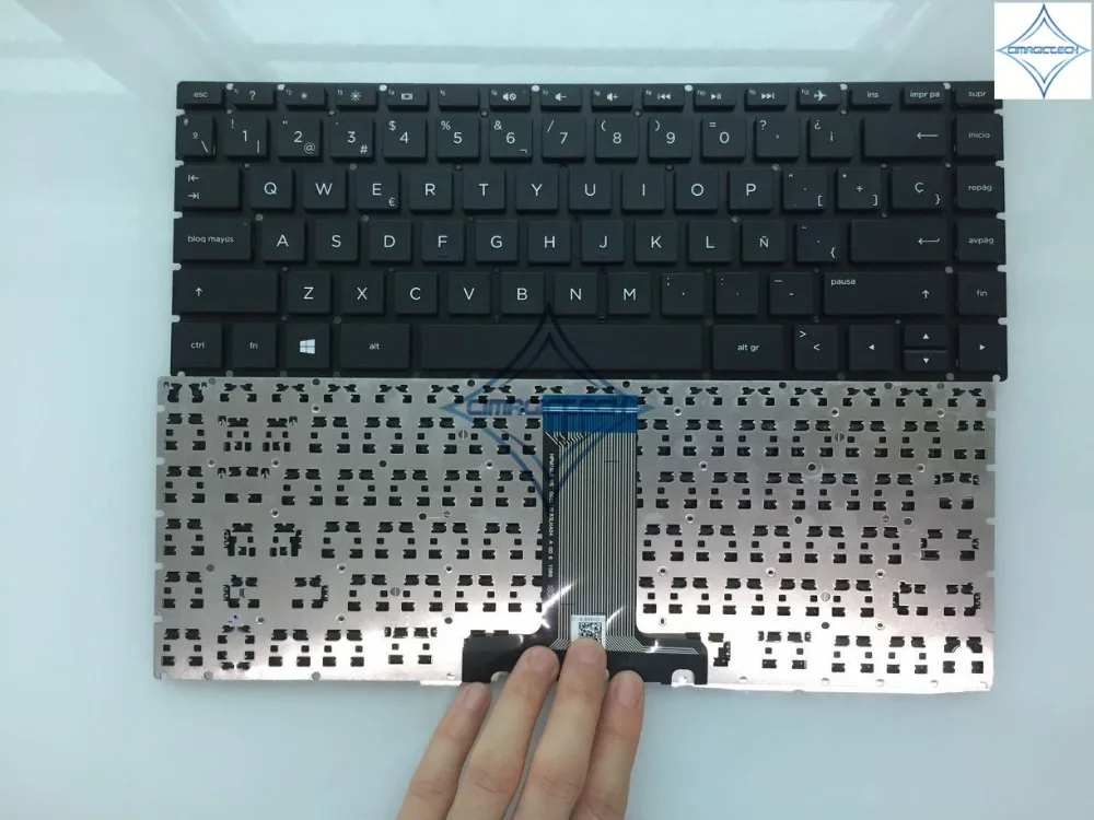 

new for HP 240 G6 245 G6 246 G6 e 14g-bx000 14q-by000 14-bw005la 14-bw006la 14-bw007la Latin sp spanish laptop keyboard Teclado