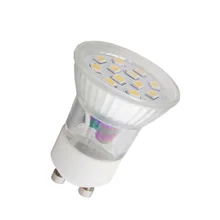 Стоимость 10 шт./лот мини 35 мм GU10 2,4 W 180LM 2835SMD Светодиодный прожектор AC220-240V