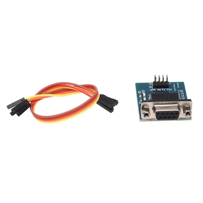 

RS232 Serial Port To TTL Converter Module MAX3232 5V / 3.3V W / Jump Cables