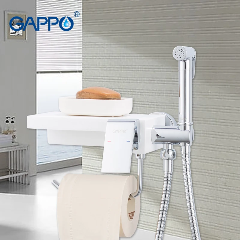 Preise GAPPO Bidet Armaturen Wc Wasserhahn Anal Dusche irygator Bad Bidet Sprayer Hygienische Dusche Set Anal Douche Bad Regal Halter
