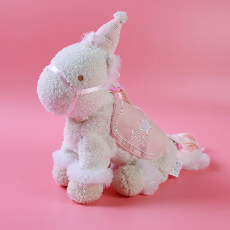 

2018 New Cotton Plush Lovely Zipper Cartoon unicornio Crossbody Bag Fantasy Student Handbag Shoulder Bag Gift Kids Toy For Girl