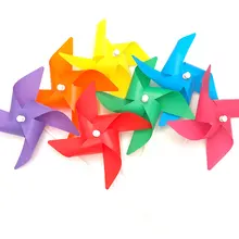 Детская ветряная мельница цветок ветряная мельница электронная ветряная мельница игрушка DIY пластик полихроматический малыш открытый сад милый Декор