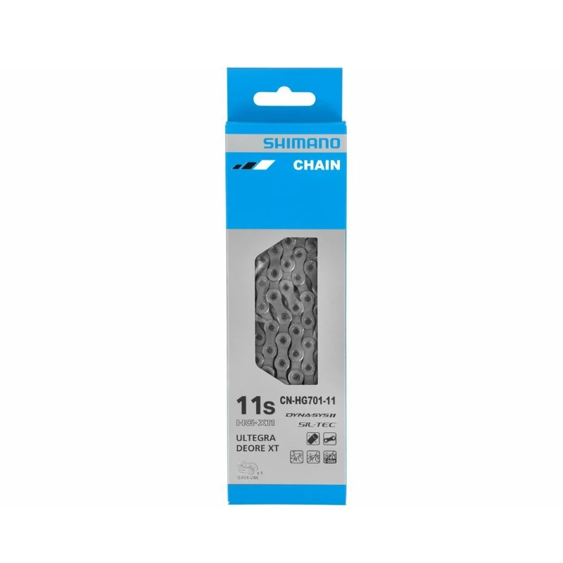 

Shimano 11-Speed Chain CN-HG701 with Chain Connecting Pin 11-speed