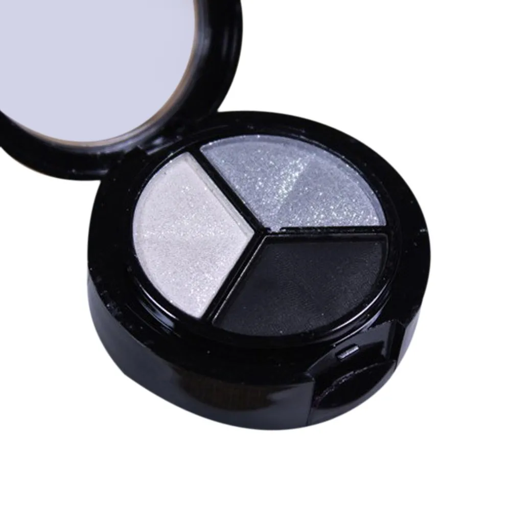 

3 Colors Natural Smoky Cosmetic Eye Shadow Palette Set Beauty Shimmer Matte Eyeshadow Professional Make Up4.29