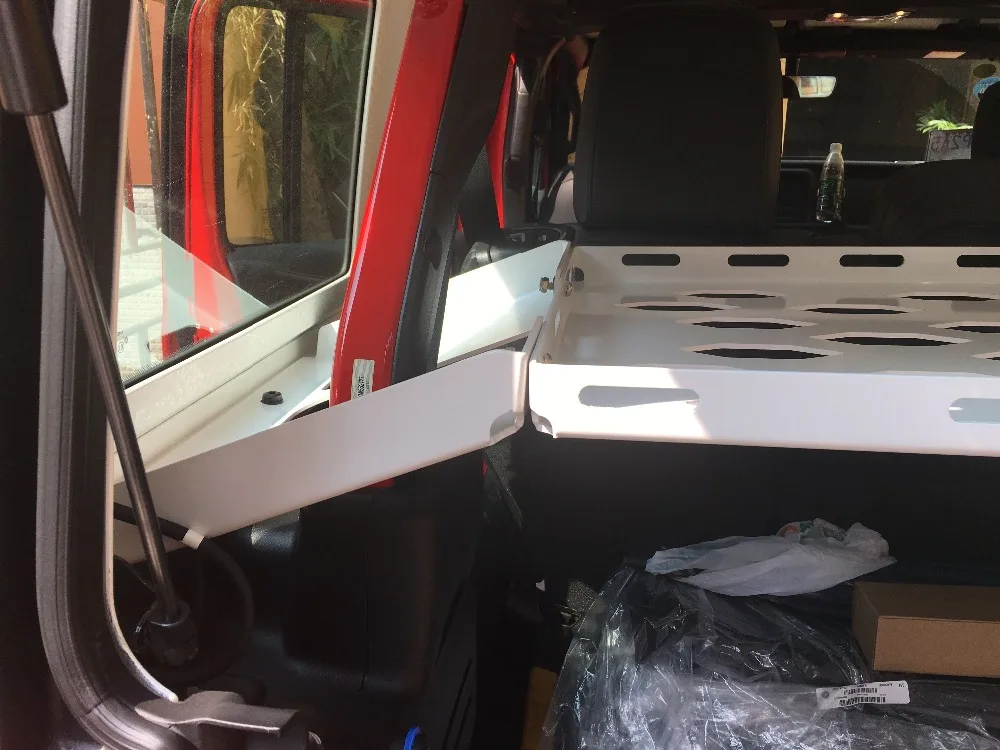 1 компл. Алюминиевый сплав коробка-багажник на хвост кронштейн для хранения багажа стойки задние стойки перегородки для Jeep Wrangler JL2018+ offroad