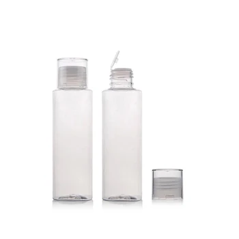 

wholesale 100ml(40pc/lot) empty transparent plastic containers bottles for cosmetic packaing