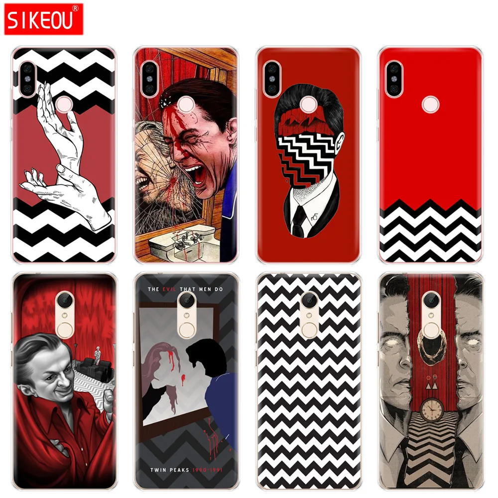 Silicone Cover phone Case for Xiaomi redmi 5 4 1 1s 2 3 3s pro PLUS redmi note 4 4X 4A 5A Twin Peaks Fire Walk With Me