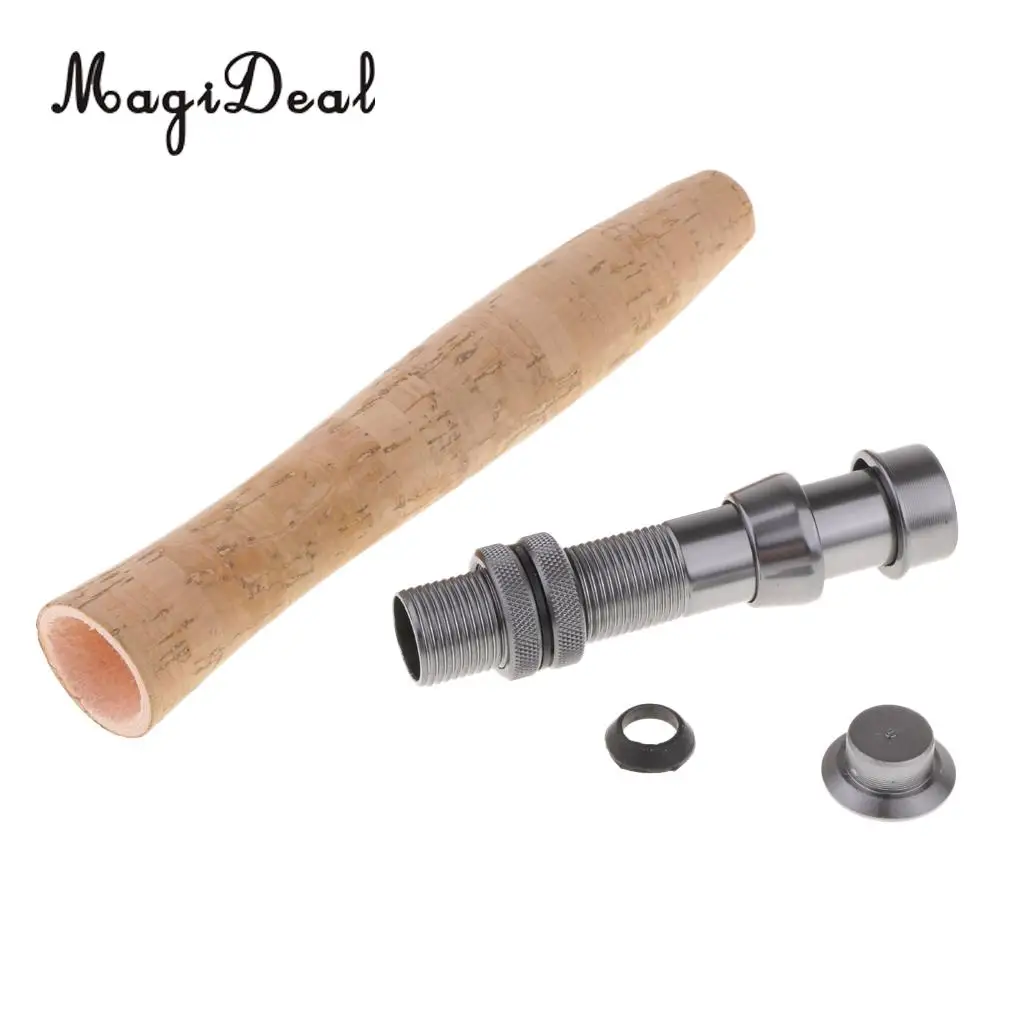 Grade A Pure Cork Fly Rod Handle Fishing Rod Grip for Rod Building or Repair Reel Seats, Cork