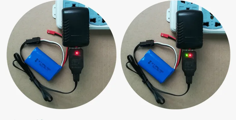6 4 v 500mah 15C 14500 литий ионная батарея батареи для радиоуправляемых игрушек SM 2P JST EL L6.2