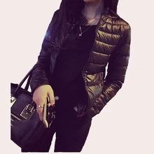 2017 Winter Female Padded Warm Jacket Outwear Cotton Coat Cotton Casual Parkas Thin Female Clothes Short Section Outwear CC075