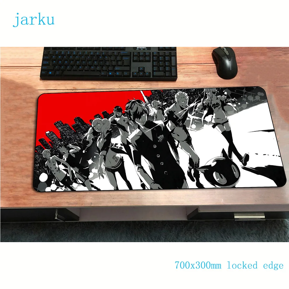 Коврик для мыши persona 5 700x300x2 мм игровой коврик Аниме массовый узор офисный notbook
