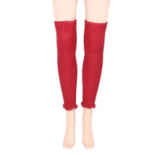 Женские зимние гетры для девочек, вязаные крючком теплые сапоги, манжеты, леггинсы, 5 цветов, женские длинные гетры