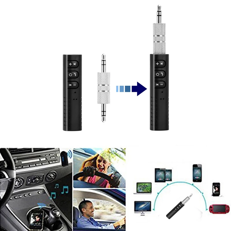 Автомобильный Bluetooth музыкальный аудиоприемник беспроводной адаптер для Peugeot 206 307