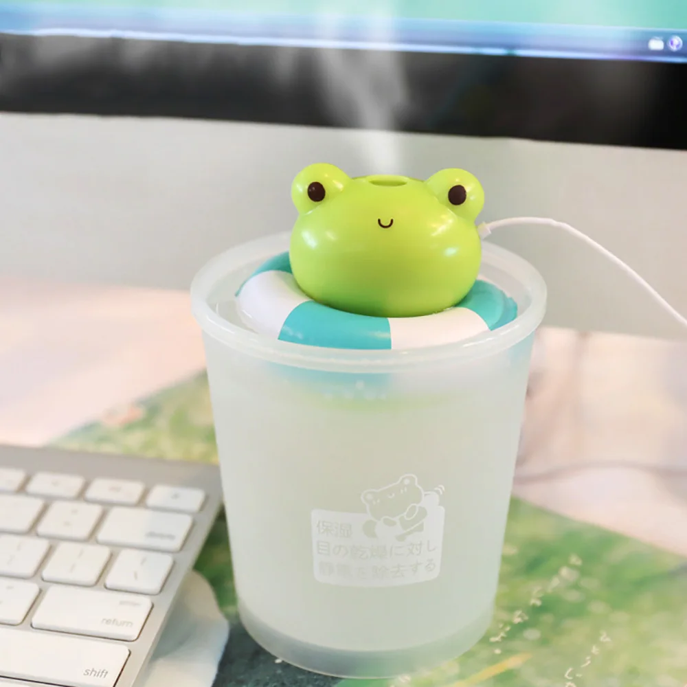 Cute Cartoon Animal Mini USB Ultrasonic Air Humidifier Portable