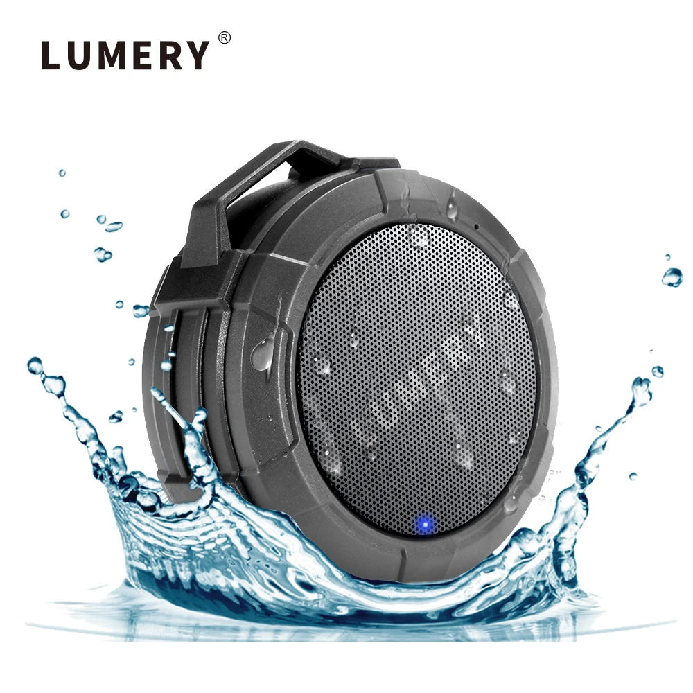 LUMERY LS1 Bluetooth 4.2 Stereo Outdoor Portable Speaker Built-in Mic Shock Resistance IPX5 Waterproof Speaker Bass Loudspeaker LUMERY LS1 Bluetooth 4.2 Stereo Outdoor Portable Speaker Built-in Mic Shock Resistance IPX5 Waterproof Speaker Bass Loudspeaker