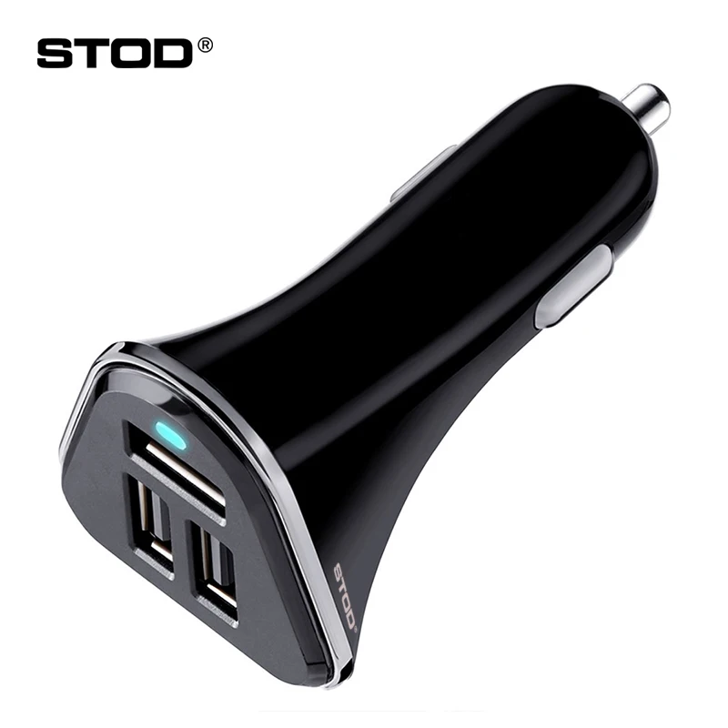 

Car Charger 3 USB 5V 5.2A LED Light Quick Charge For iPhone 5 5S 6 Plus iPad DV GPS Samsung Huawei ZTE Lenovo Xiaomi DC Adapter