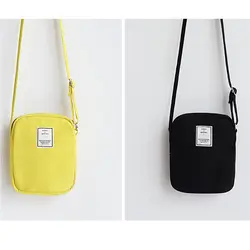2019 новые корейские парусиновые сумка чехол для мобильного телефона для девочек Курьерская сумка, кошелек женский Сумки оригинальный