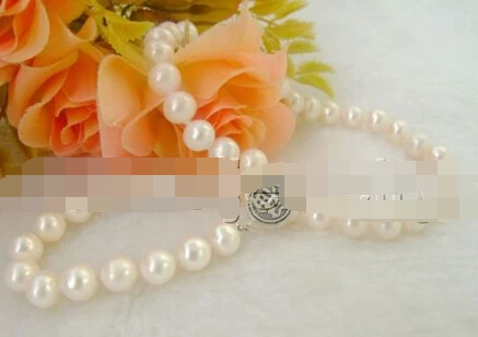 

FREE SHIPPING>>>@@ > 0322 white round freshwater pearl necklace clasp