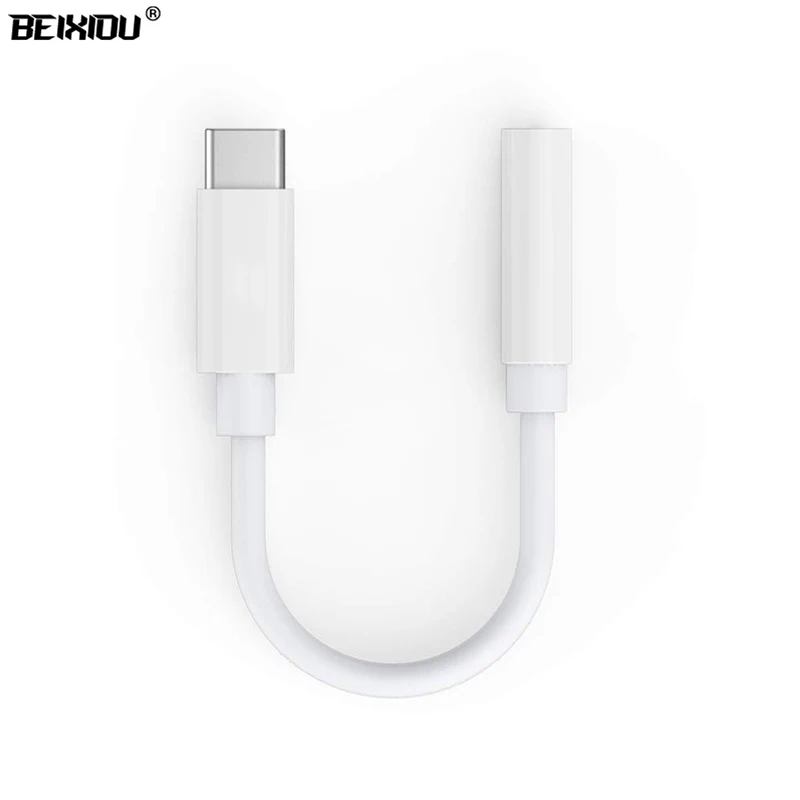 

for iPad Pro 11 2018 USB Type-C to 3.5mm Headphone Adapter For iPad Pro 11" 12.9 2018 Type C to Aux Audio Cable Earphone