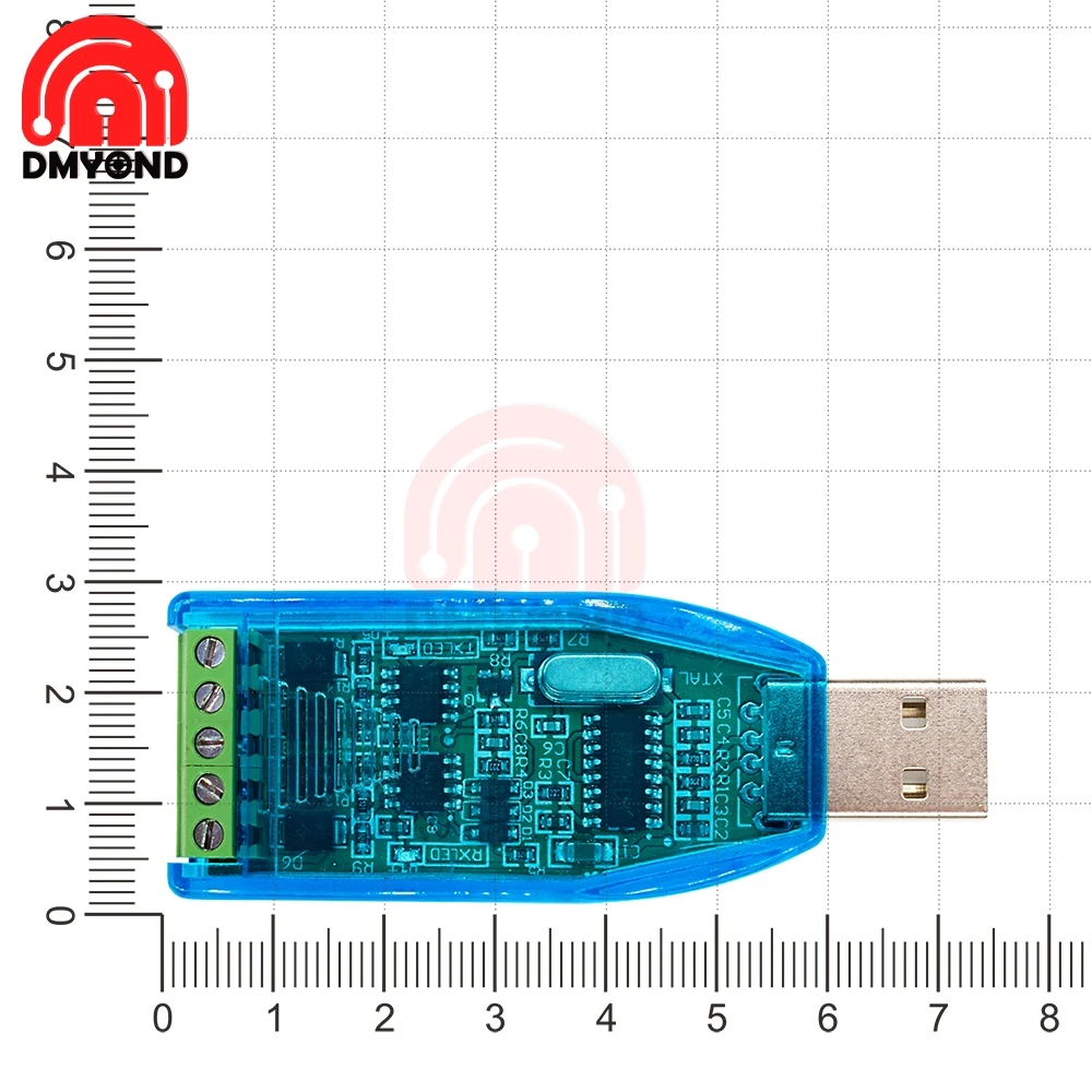 Промышленный USB для RS485/422 RS422 конвертер обновление защиты CH340G CH340 RS485 конвертер