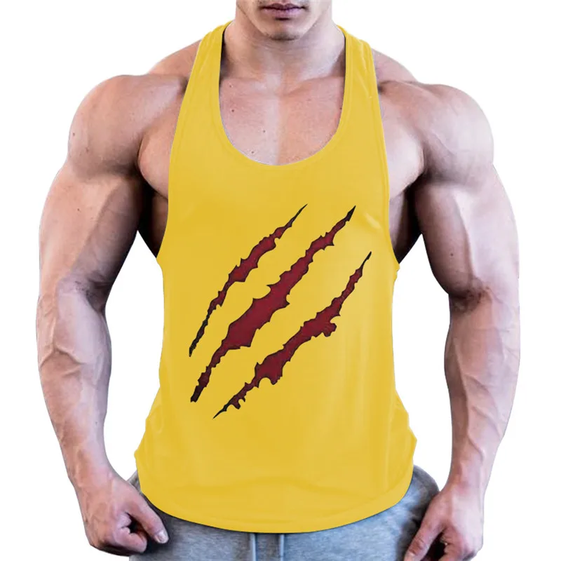 

New Arrivals Bodybuilding stringer tank top Superman Gyms sleeveless shirt men Fitness Vest Singlet sportswear workout tanktop
