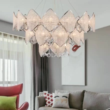 Modern Crystal Chandelier Lighting Fixture Luxury Contemporary Chandeliers Pendant Hanging Light for Home Hotel Decoration Modern Crystal Chandelier Lighting Fixture Luxury Contemporary Chandeliers Pendant Hanging Light for Home Hotel Decoration