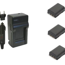 3X NB-2L NB2L NB-2LH BP-2L5 NB2LH Батарея+ Зарядное устройство для Canon MVX330i, мВ X330i, MVX-330i, MVX350i, MVX-350i, фотокамера VIXIA HF R10