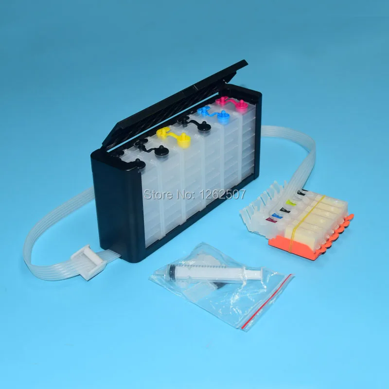 PGI-570 CLI-571 Canon PIXMA MG7750 MG7751 MG7752 MG7753 TS8050 TS8051 TS8052 TS8053 TS9050 TS9055 프린터용 Ciss 잉크 시스템