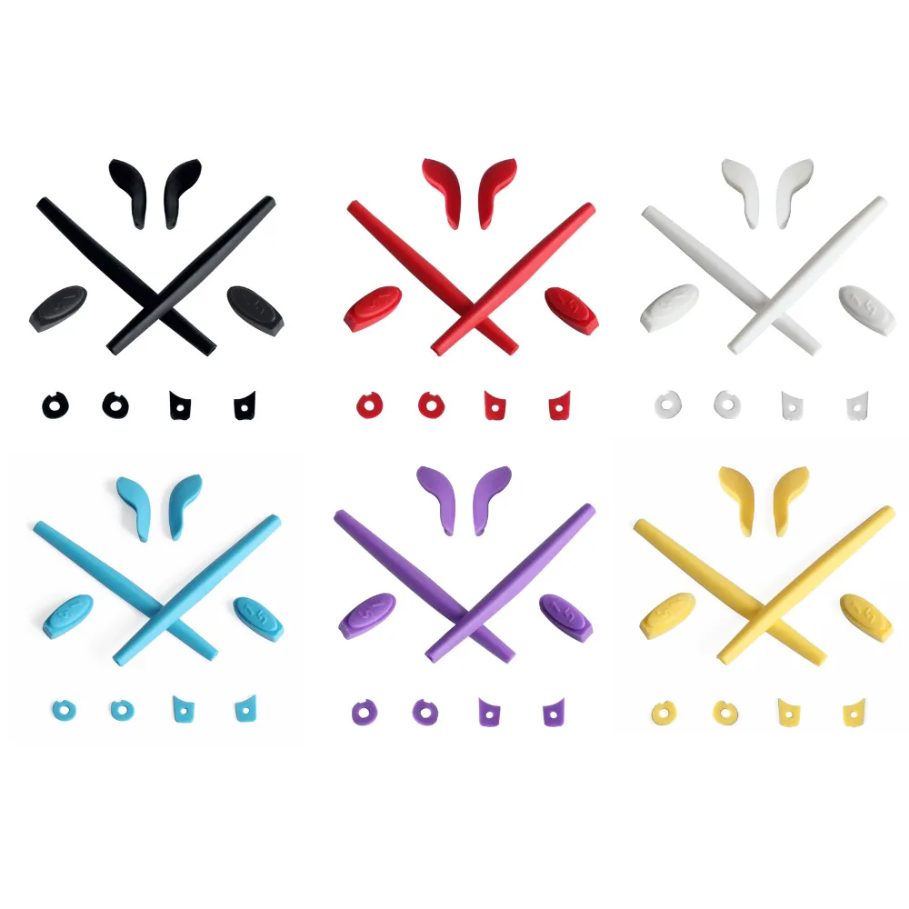

Mryok Rubber Kit Replacement Ear Socks & Nose Pads For-Oakley Juliet Sunglasses