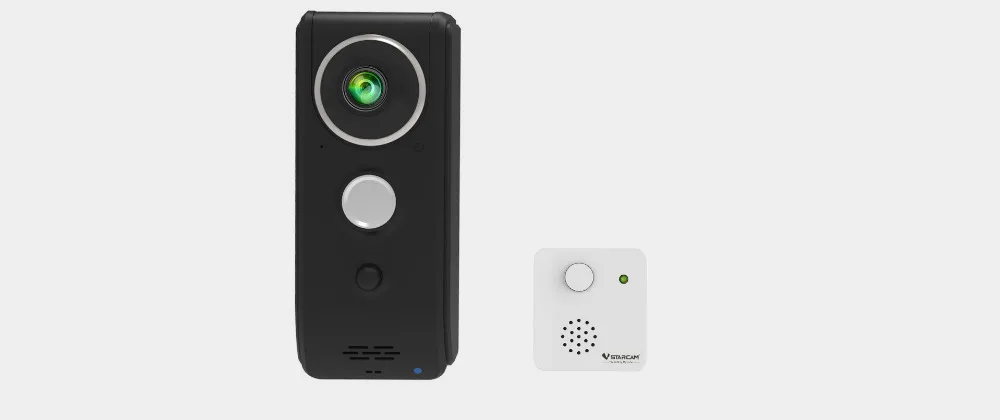 Vstarcam видео дверной звонок камера 720P WiFi Визуальный дверной звонок Домофон перезаряжаемый аккумулятор ИК Ночной монитор безопасности