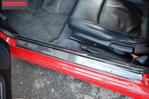 1995-1998 Nissan S14 S14A Silvia 200SX 240SX Door Sill Kick Panel Carbon Fiber00