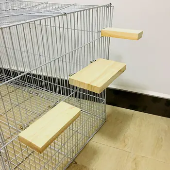 

Wood Stand Platform Toy Paw Grinding Clean Cage Accessories For Parrot Hamster Gerbils Mice Wood Toys Pet Bird Toys Clean Cage