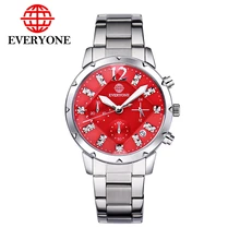 Everyone 370 men watches top brand luxury men six stitches calendar full stell men sports watch