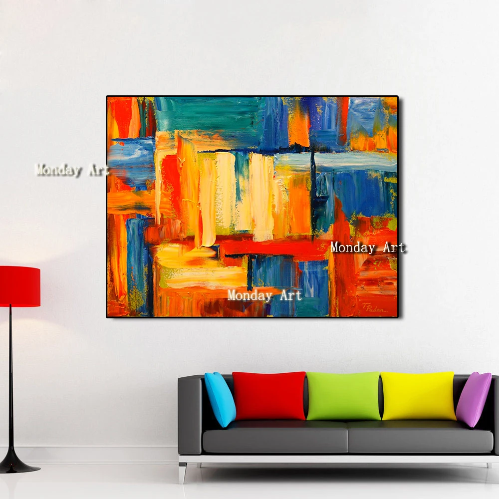 OOOO Free-Colourful-Wall-Painting-Canvas-For-Wall-Art-Decoration-Oil-Painting-Picture-Home-For-Living-Room (3)