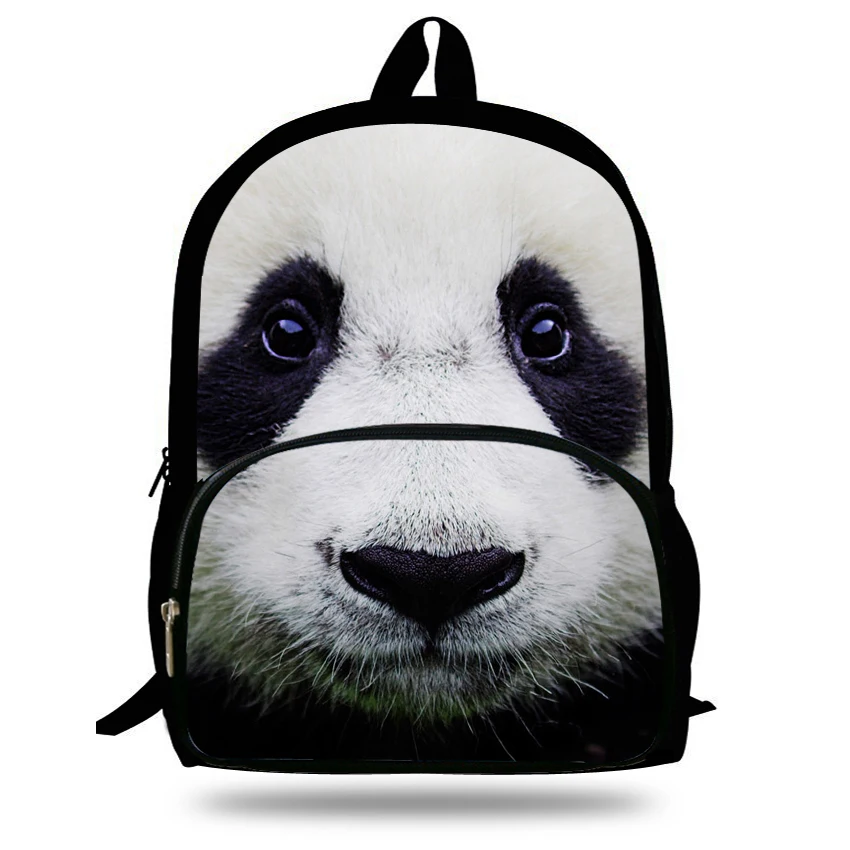 16inch Animal Backpack Panda Print Kids School Backpacks For Girls Age