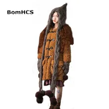 BomHCS модная шапка шарф и перчатки ручной работы зимняя теплая Толстая вязаная шапка Рождественский подарок Шапки