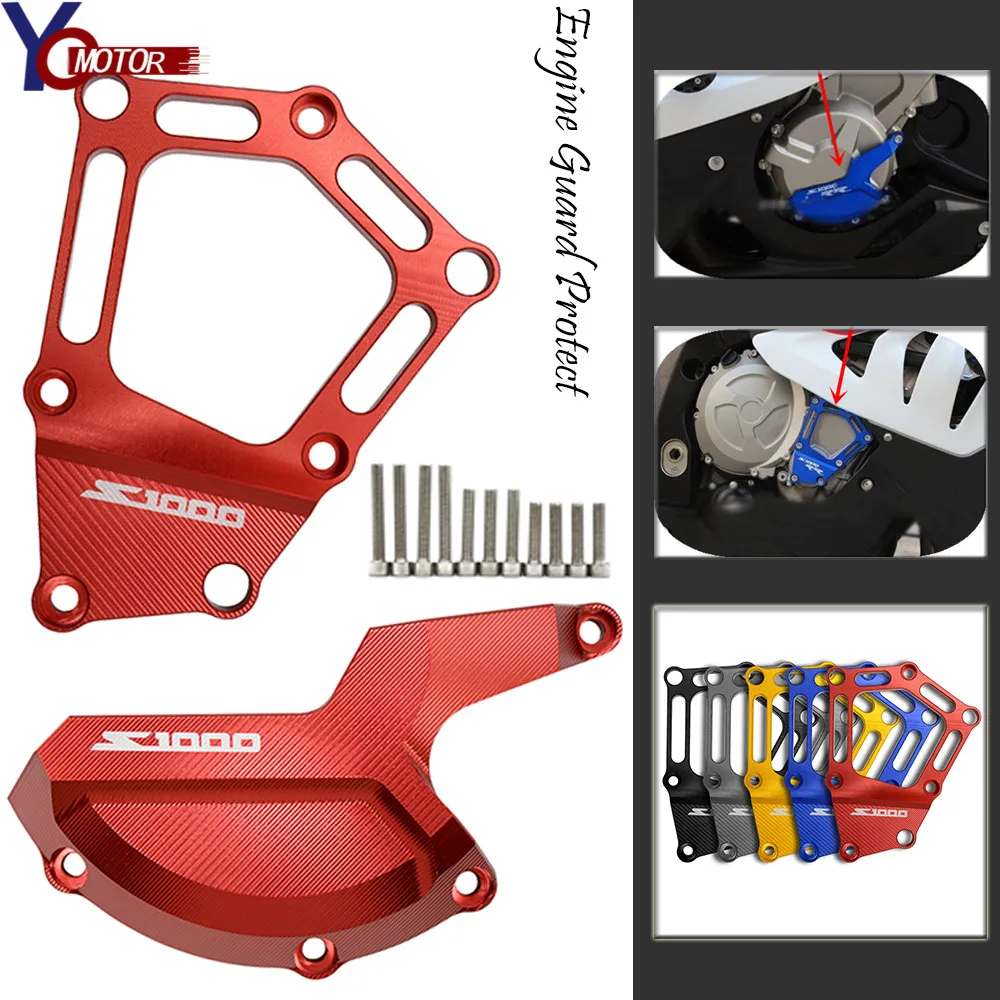 

FOR BMW S1000RR K42 K46 2009-2014 Motorcycle Accessories Engine CNC Protective Cover Guard Slider Protector MOTO FOR S1000RR HP4