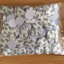 125 кГц RFID EM4305 или T5577 клейкую ленту 3м наклейками Монета Форма перезаписываемая карта Копировать Клон карты(25 мм