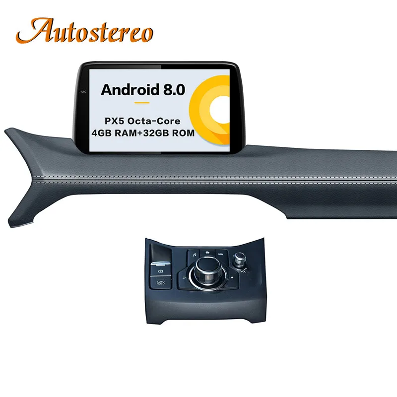 Cheap Android 9 Octa Core Car No DVD Player For Mazda CX-5 2017 2018 Car GPS Navigation Stereo multimedia HD head unit radio recorder 2