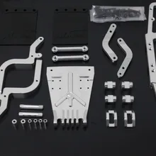 Baja 5 T 5SC сплав бампер набор серебристого цвета